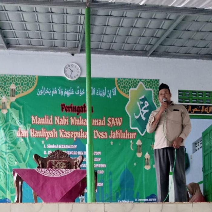 Peringatan Maulid Nabi Muhammad SAW dan Hauliyah Sesepuh Desa Jatiluhur.