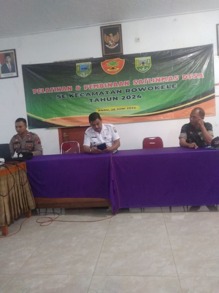 Pembinaan Satlinmas Desa 