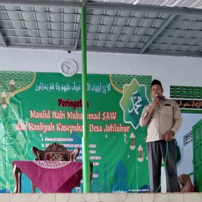 Peringatan Maulid Nabi Muhammad SAW dan Hauliyah Sesepuh Desa Jatiluhur.