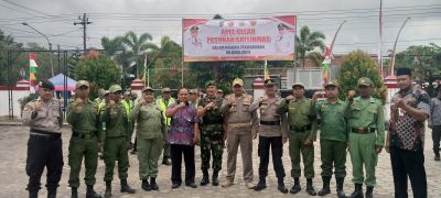 APEL GELAR PASUKAN SATLINMAS