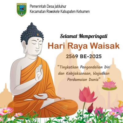 SELAMAT MEMPERINGATI HARI RAYA WAISAK