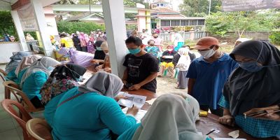 Masyarakat Desa Jatiluhur Kembali Terima Vaksin Covid-19 Dosis 1